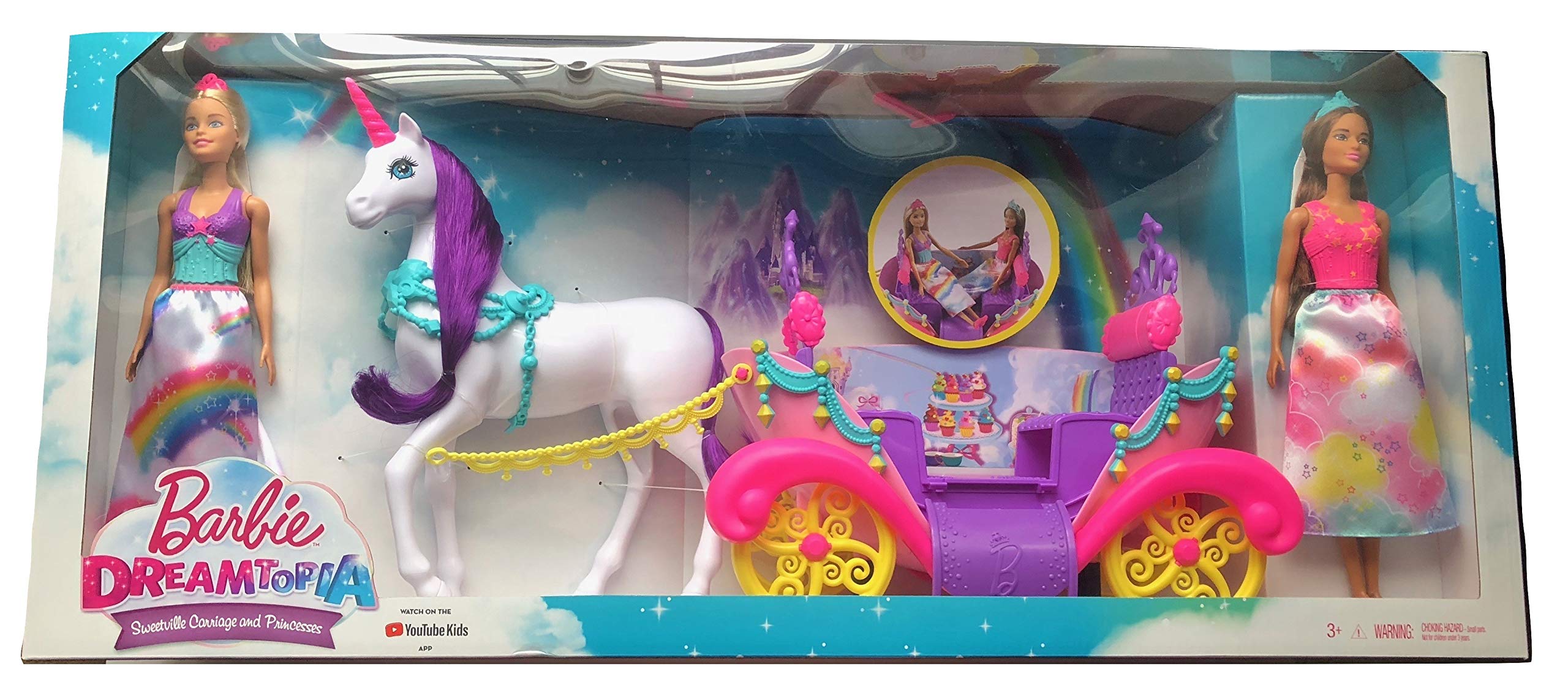 Barbie dreamtopia sweetville unicorn online